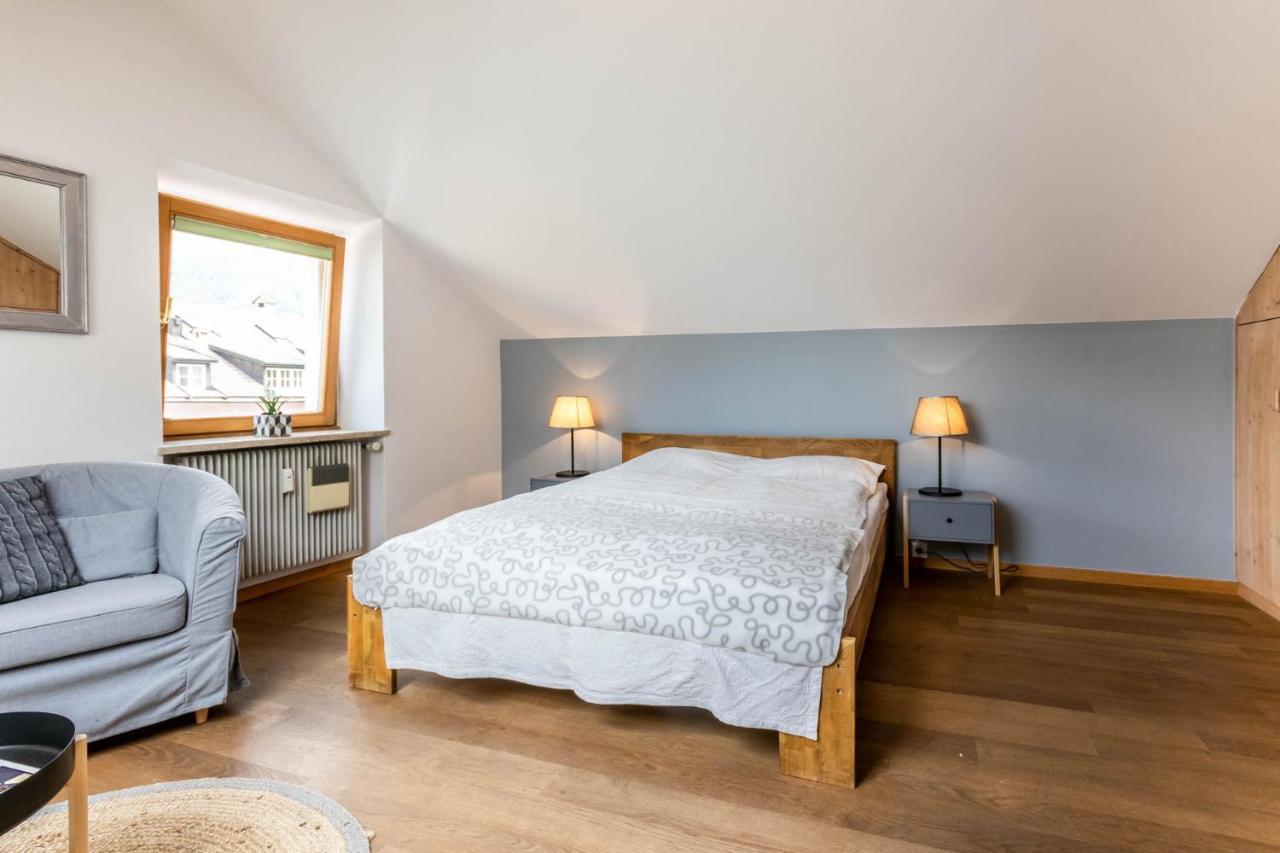 Central Attic - City View Brunico Exterior foto