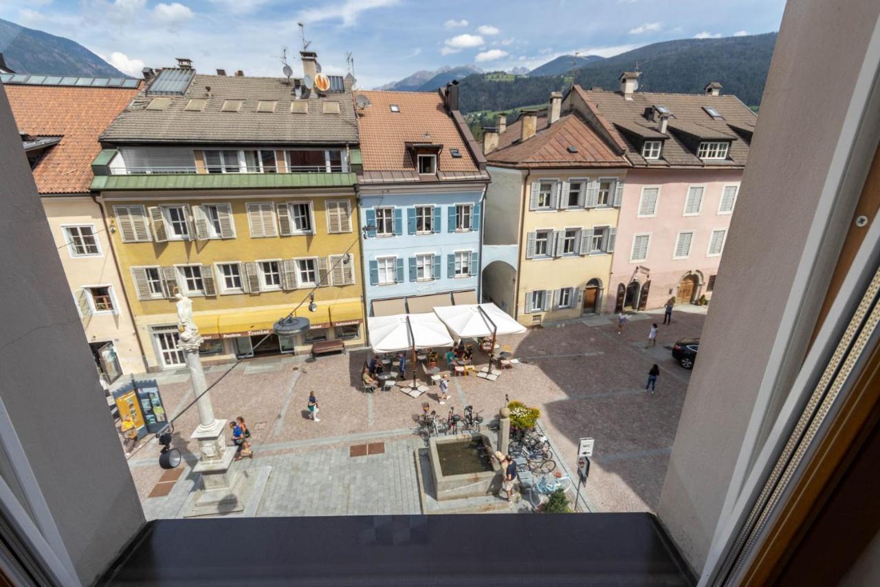 Central Attic - City View Brunico Exterior foto