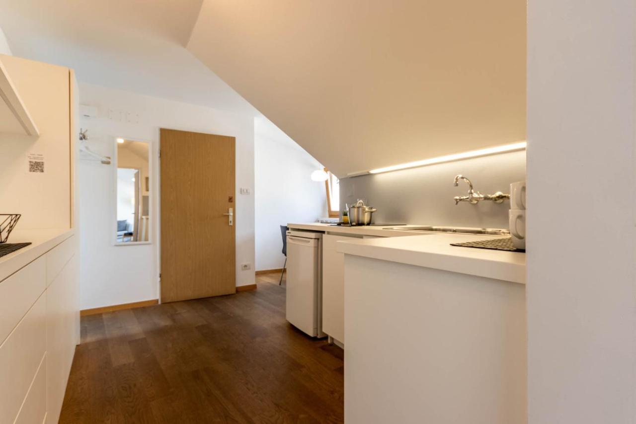 Central Attic - City View Brunico Exterior foto